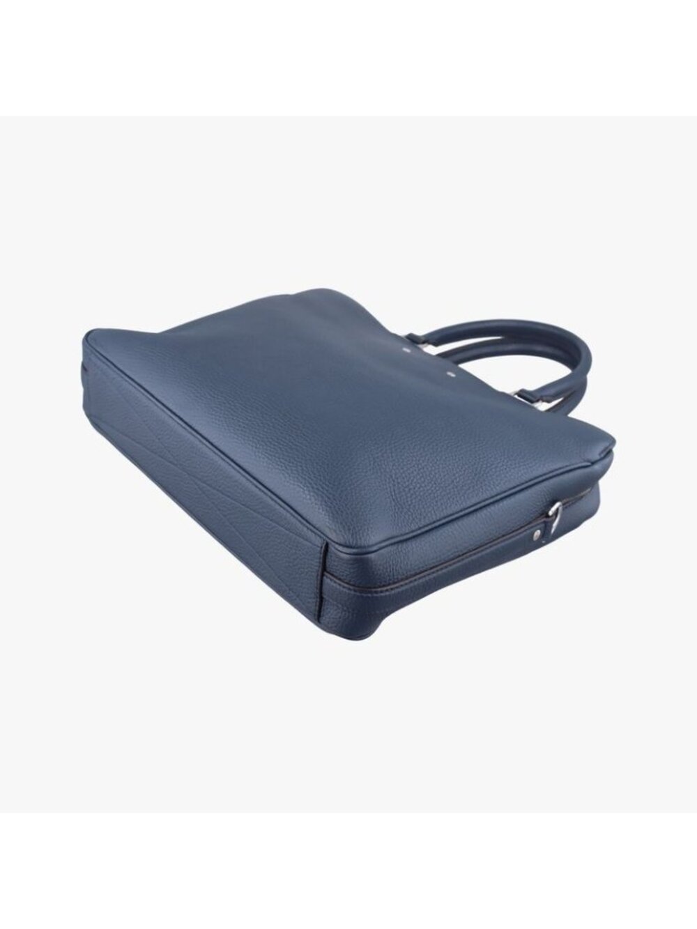 ★SOLD★ Louis Vuitton Alma Briefcase MM Navy Taurillon Leather - Picture 4 of 16